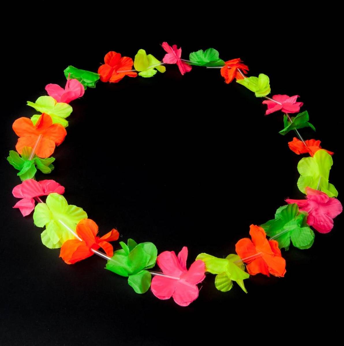 12 stuks Neon Hawai slinger| Hawai | UV | Hawai Slinger| Hawai ketting